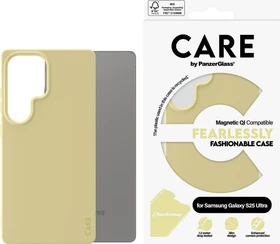 PanzerGlass Care Fashionable Case Magnetic Qi für Samsung Galaxy S25 Ultra Chardonnay