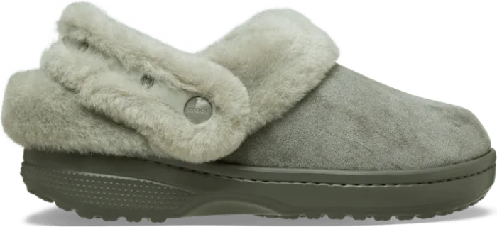 Crocs Classic Unfurgettable Vegan Suede Clog galactic grey