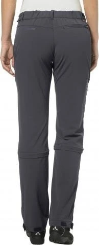 Vaude Farley Stretch Capri T-Zip II Zip-Off Hose lang basalt (Damen)