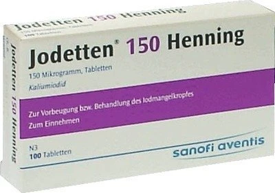 Jodetten Henning Tabletten, 100 Stück