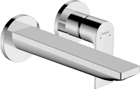 Grohe Rebris E Einhebel-Waschtischmischer Unterputz für Wandmontage mit Auslauf 20cm chrom