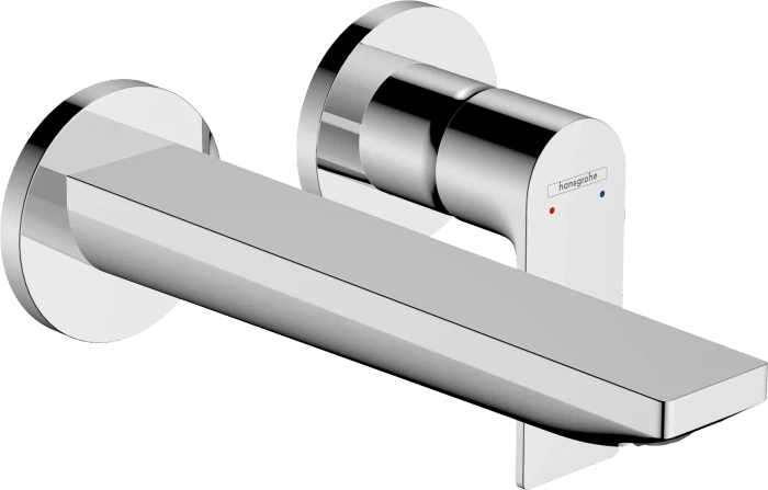 Grohe Rebris E Einhebel-Waschtischmischer Unterputz für Wandmontage mit Auslauf 20cm chrom