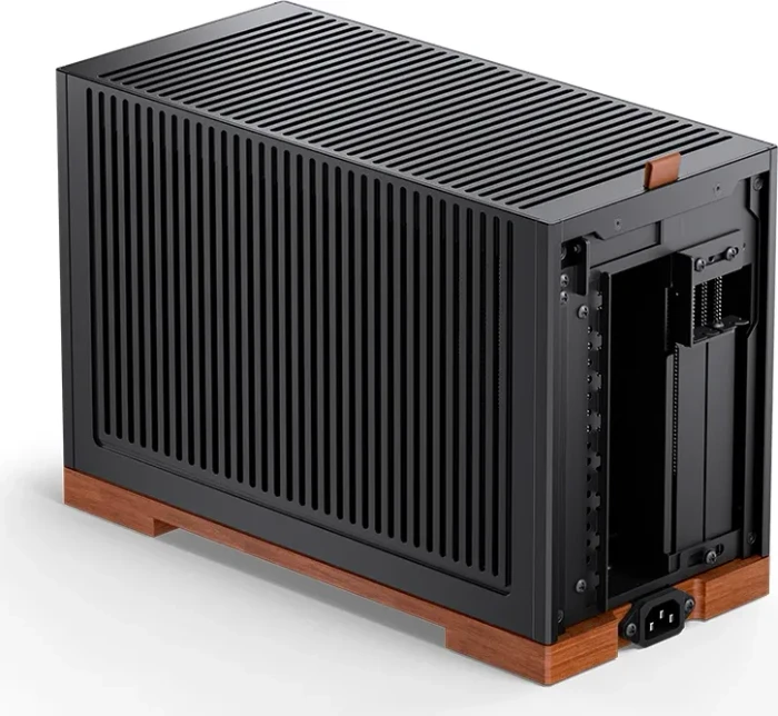 Jonsbo T9 Black, schwarz/braun, PCIe 5.0 Edition, Mini-ITX