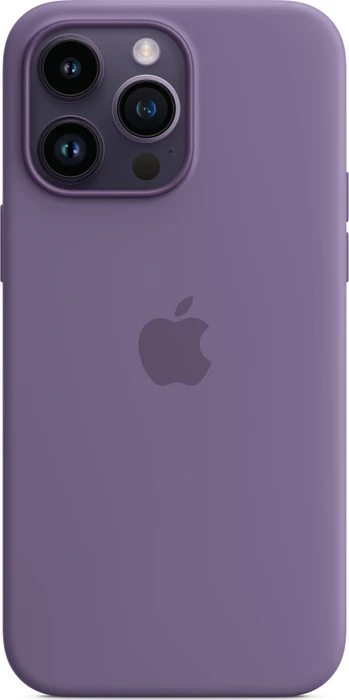 Apple Silikon Case mit MagSafe für iPhone 14 Pro Max Iris