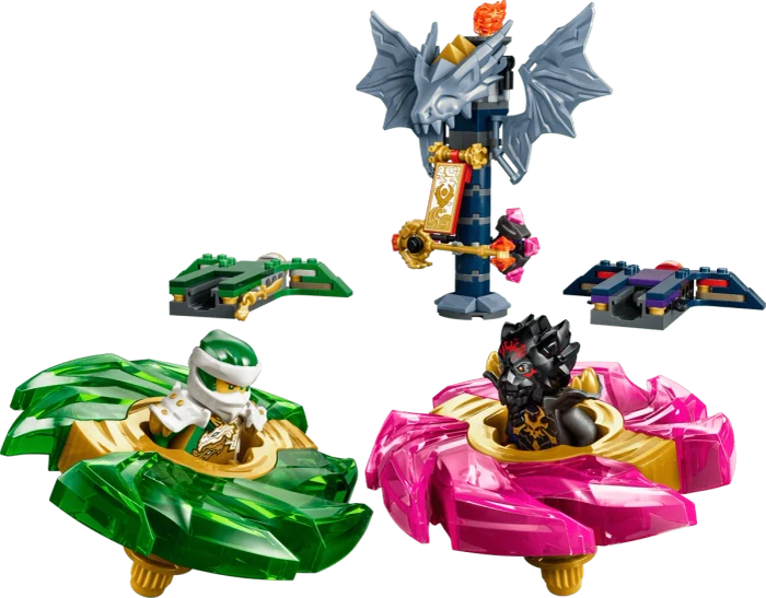 LEGO Ninjago - Lloyd vs. Ras Spinner-Duell