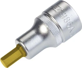 Hazet 986A-1/4 Innensechskant Steckschlüssel 1/2" zöllig, 1/4"x52mm