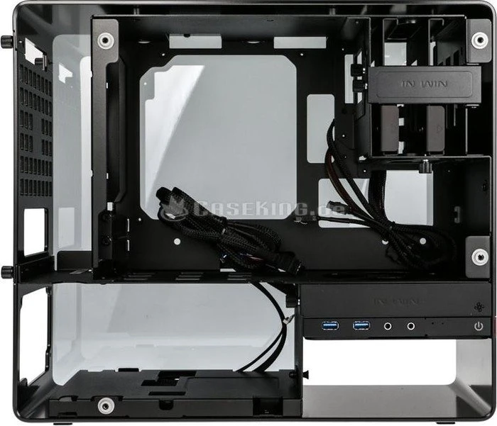 In Win 901 schwarz, Glasfenster, Mini-ITX
