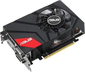 ASUS GeForce GTX 760 DC Mini, GTX760-DCMOC-2GD5, 2GB GDDR5, 2x DVI, HDMI, DP