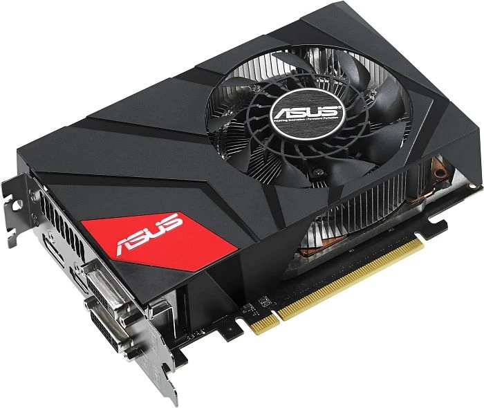 ASUS GeForce GTX 760 DC Mini, GTX760-DCMOC-2GD5, 2GB GDDR5, 2x DVI, HDMI, DP