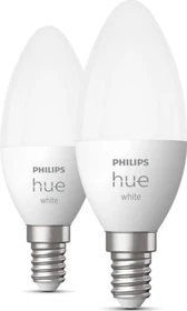 Philips Hue White 470 LED-Bulb E14 5.5W/827, 2 Stück