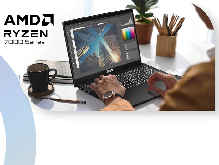 MSI Modern 15 B7M-284, Classic Black, Ryzen 5 7530U, 16GB RAM, 512GB SSD, DE