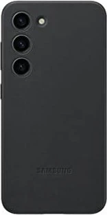 Samsung Leather Case für Galaxy S23 schwarz