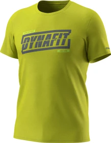 Dynafit Graphic Cotton T-Shirt kurzarm golden lime/tabloid (Herren)