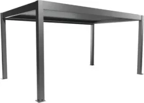 Biohort Pergola 5x3 quarzgrau-metallic/quarzgrau-metallic