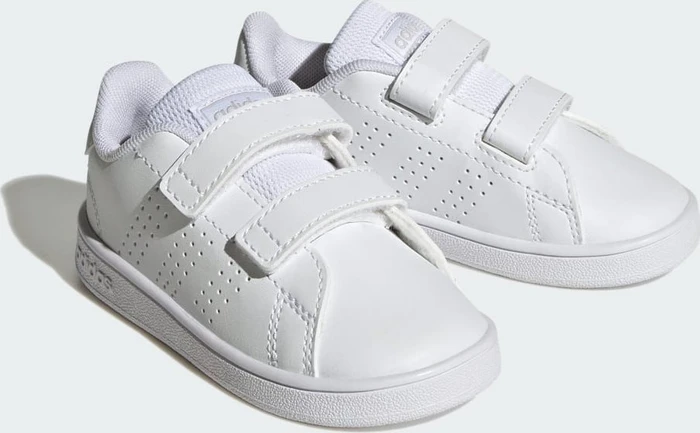 adidas Advantage Lifestyle Court Two Hook-and-Loop cloud white/grey one (Junior)