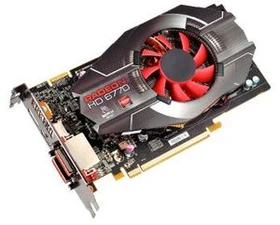XFX Radeon HD 6770, 1GB GDDR5, 2x DVI, HDMI, DP