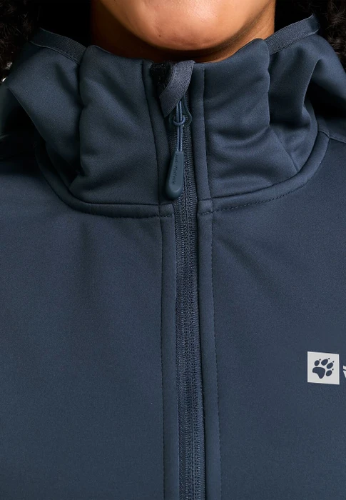 Jack Wolfskin Windhain Hoody Funktionsjacke midnight sky (Damen)