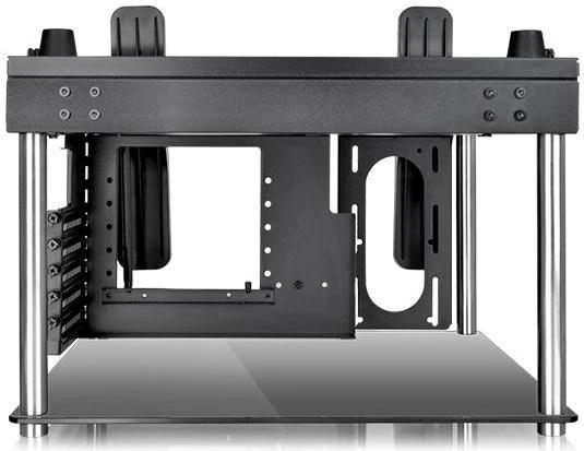 Thermaltake Core P1, schwarz, Glasfenster, Mini-ITX