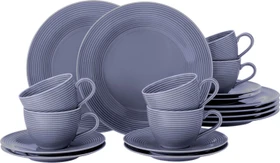Seltmann Weiden Beat Color Glaze Kaffeeservice fliederblau, 18-tlg.