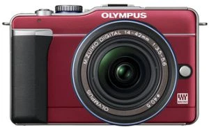 Olympus PEN E-PL1 rot Body