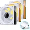 Jonsbo ZK-120WR Reverse, weiß, 120mm, 3er-Pack Vorschaubild