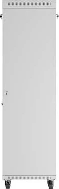Lanberg 19" Rackschrank 42HE, LCD, freistehend, Flat Pack, V2, Glastür, IP20, RAL 7035, 600mm tief