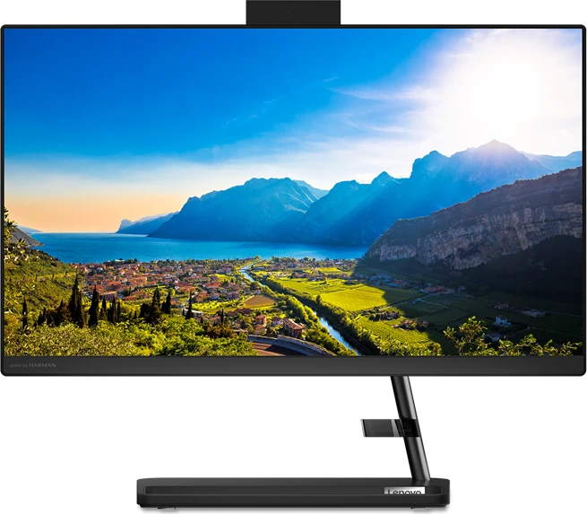 Lenovo IdeaCentre AIO 3 22ITL6, schwarz, Core i3-1115G4, 8GB RAM, 256GB SSD, DE
