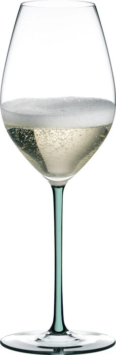 Riedel Fatto A Mano Champagner Weinglas mint
