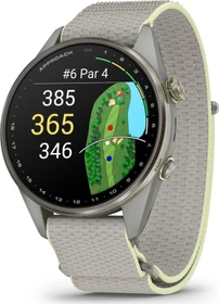 Garmin Approach S72 47mm silver-citron titanium/fog grey-citron (010-04148-04)