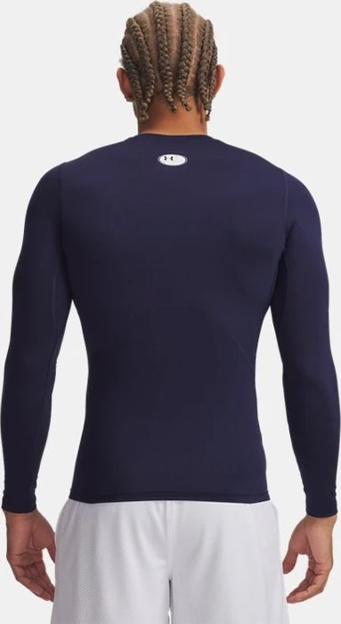 Under Armour HeatGear Armour Funktionsshirt langarm midnight navy/white (Herren)