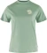 Fjällräven Fox Boxy Logo Funktionsshirt kurzarm misty green (Damen) Vorschaubild