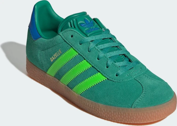 adidas Gazelle semi court green/solar green/blue bird (Junior)