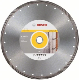 Bosch Professional Expert for Universal Turbo Diamanttrennscheibe, 350x2.2x25.4mm, 1 Stück