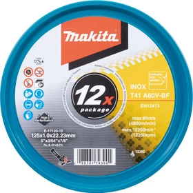 Makita Trennscheibe, 125x1x22.23mm, 12 Stück