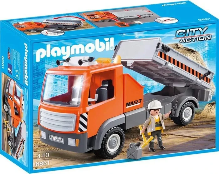 playmobil City Action Baustellen-LKW