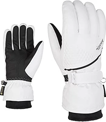Ziener Kiana GTX Gore Plus Warm Skihandschuhe weiß (Damen)