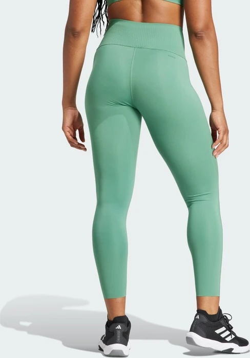 adidas Optime Power Hose 7/8 preloved green (Damen)