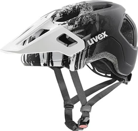 UVEX React Kinderhelm schwarz/weiß