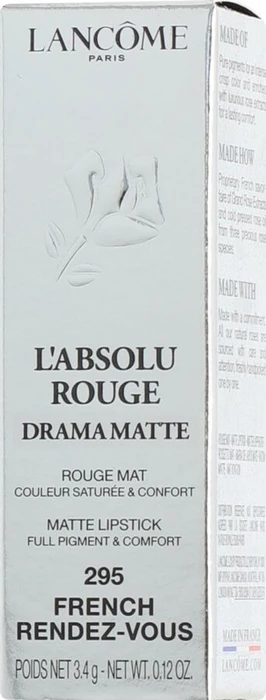 Lancôme L'Absolu Rouge Drama Matte Lippenstift 295 french rendez-vous, 3.6g