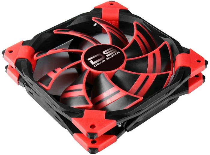 AeroCool Dead Silence Red Edition, 140mm
