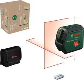 Bosch DIY UniversalLevel 2 Batterie-Kreuzlaser inkl. Tasche