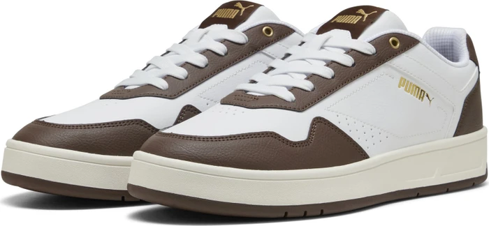 Puma Court Classic puma white/puma gold/chestnut brown (Damen)
