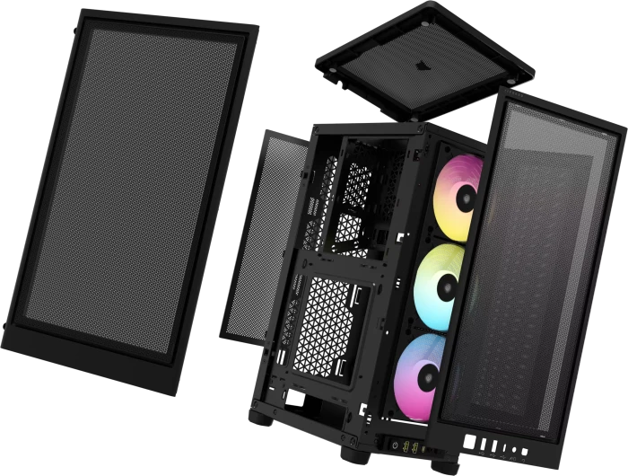 Corsair 2000D RGB Airflow, schwarz, Mini-ITX