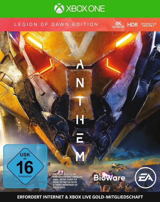 Microsoft Xbox One S - 1TB Anthem Bundle weiß