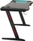 Raptor GT-100 RGB Schreibtisch 120x60cm schwarz/schwarz Vorschaubild