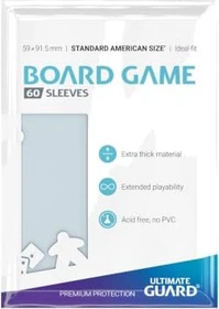 Ultimate Guard Board Game Sleeves 60 Standard American Board Game transparent