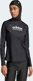 adidas Rashguard Funktionsshirt langarm schwarz (Damen)
