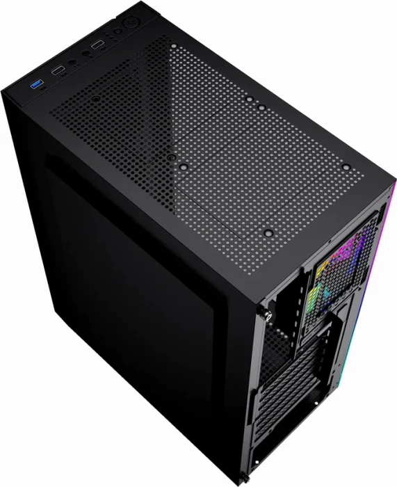 Gembird Fornax 2500 Black, Glasfenster
