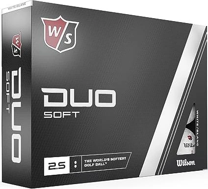 Wilson DUO Soft Golfbälle, 12 Stück