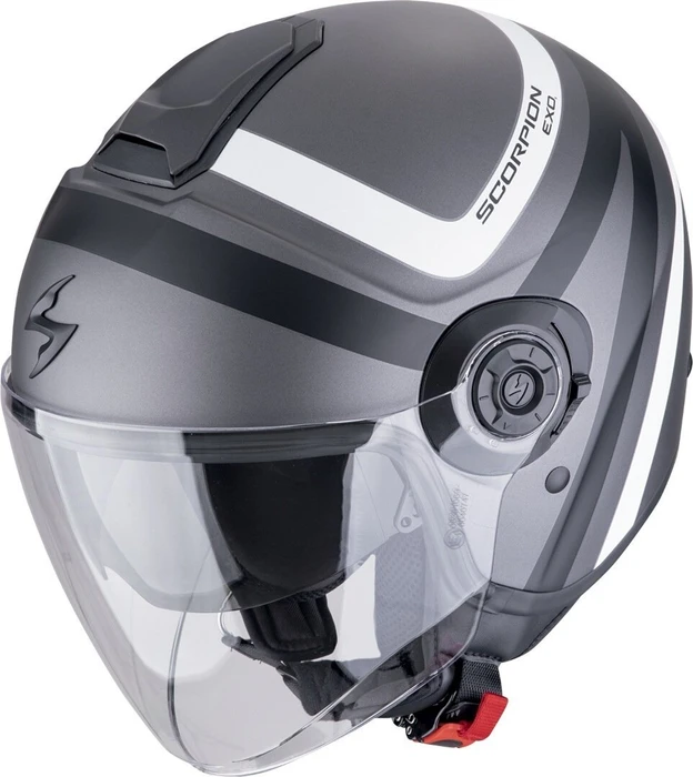Scorpion EXO-City II Riva matt silber/schwarz/weiß